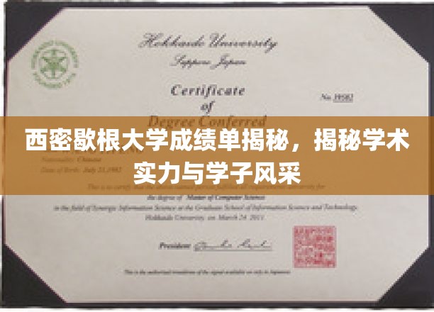 西密歇根大学成绩单揭秘,揭秘学术实力与学子风采