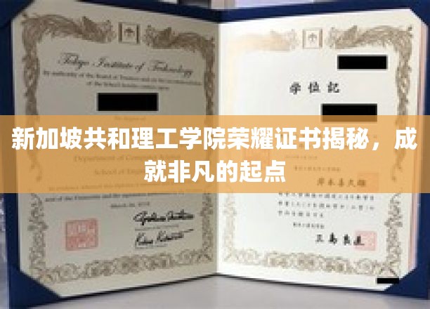 新加坡共和理工学院荣耀证书揭秘，成就非凡的起点