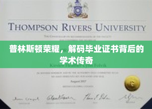 普林斯顿荣耀，揭秘毕业证书背后的学术传奇