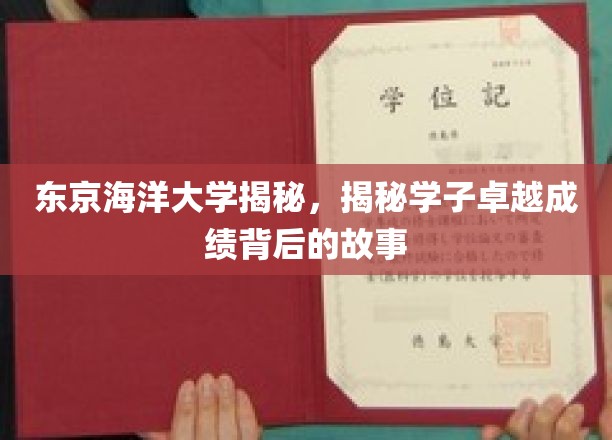 东京海洋大学揭秘，揭秘学子卓越成绩背后的故事