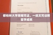 都柏林大学荣耀印记，文凭背后的留学辉煌之旅
