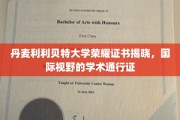 跨国学术荣耀，丹麦利利贝特大学证书，开启全球学术之旅