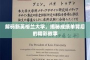 解锁新英格兰大学，揭秘成绩单背后的璀璨篇章