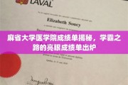 麻省学霸档案，揭秘医学院的卓越成绩单风采