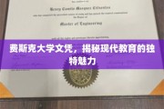 费斯克文凭背后的教育革新之光