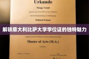 探寻意大利比萨大学学位证书背后的非凡价值