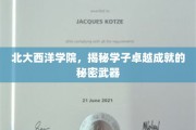 北大西洋学院，学子卓越背后的神秘力量揭秘