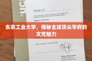 东京工业大学，揭秘国际精英教育的实力名片