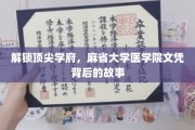揭秘麻省大学医学院，名校文凭背后的奋斗传奇