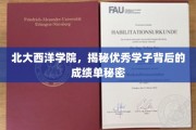 北大西洋学院揭秘，学霸背后的高分秘籍