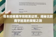 哥本哈根商学院精英传奇，解码北欧商界巅峰荣耀之旅