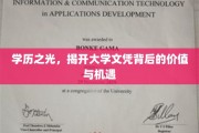 解码大学文凭，探寻学历背后的无限可能