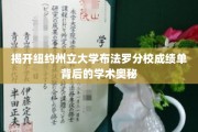 解锁纽约州立布法罗分校成绩单的学术秘境