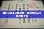 都柏林理工学院文凭，通向世界各地的教育通行证