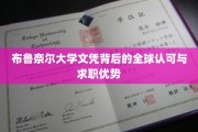 国际通行证，布鲁奈尔大学文凭的全球认可与职场加分利器