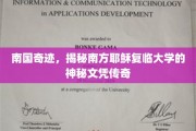 南方奇迹学府，耶稣复临大学文凭背后的传奇故事