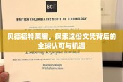 贝德福特荣耀解码，揭秘国际文凭的广阔天地与无限可能