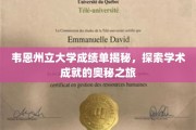 韦恩州立大学成绩单背后的学术传奇揭秘之旅
