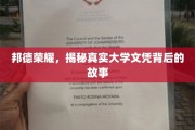 文凭之谜，揭秘大学荣耀背后的真实面貌