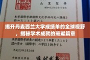 丹麦西兰大学成绩单，透视国际学术成就的璀璨星河