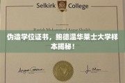 鲍德温华莱士大学假证风波，揭秘伪造学位证书的惊人内幕