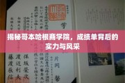 解码哥本哈根商学院，揭秘全球顶尖学府的卓越魅力与卓越成就