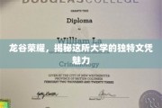 探寻龙谷秘境，揭秘高校文凭的非凡吸引力