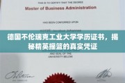 探寻德国精英学府的不伦瑞克工业大学，揭秘学位证书背后的荣耀之路