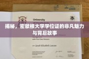 密歇根大学学位证，探寻其独特魅力与背后的传奇故事