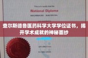 解码查尔斯德鲁医药科学大学学位证书，探寻学术辉煌的背后故事