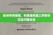 欧洲教育明珠，利莫瑞克理工学院学位证闪耀国际舞台