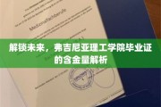 弗吉尼亚理工学院毕业证，揭秘其引领行业未来的秘密武器