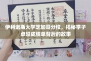 伊利诺斯大学芝加哥分校学霸养成记，揭秘卓越成绩背后的秘密力量