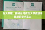 解码台大卓越，揭秘台湾成功大学背后的学术辉煌