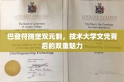探索巴登符腾堡双元制，技术大学文凭的双重吸引力与独特价值