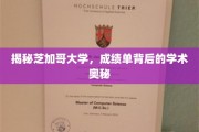 芝加哥大学成绩单，解码顶尖学府的学术实力与秘密