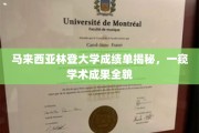 马来西亚林登大学成绩单大揭秘，探秘学子学术成就全景