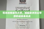 哥本哈根城市大学，欧洲精英教育的闪耀成绩单解析