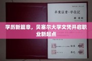 贝塞尔大学文凭引领未来职场新航向