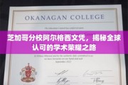 芝加哥分校阿尔格西文凭，开启国际认可的学术卓越之旅