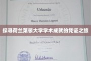 穿越莱顿智慧之门，揭秘荷兰顶尖学府的学术荣耀之旅