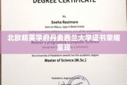 西兰大学荣耀证书，北欧精英学府的学术荣耀绽放