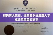 宾大传奇，揭秘学子辉煌背后的秘密历程