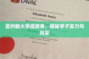 圣约翰学子风采大揭秘，成绩单里的实力与荣耀瞬间