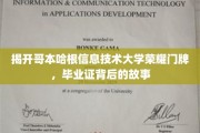 哥本哈根IT大学传奇毕业证，揭秘荣耀背后的不凡历程