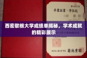 西密歇根大学学子风采展，揭秘学术成就背后的精彩瞬间