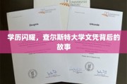 查尔斯特荣耀，揭秘名校文凭背后的不凡历程