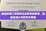 探索都柏林理工学院学位证的荣耀足迹，全球认可的学术传奇揭秘