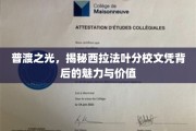探寻西拉法叶分校，普渡之光下文凭的秘密宝藏