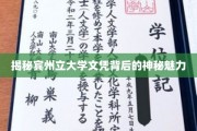 宾州立大学文凭，揭秘其独特的吸引力与价值